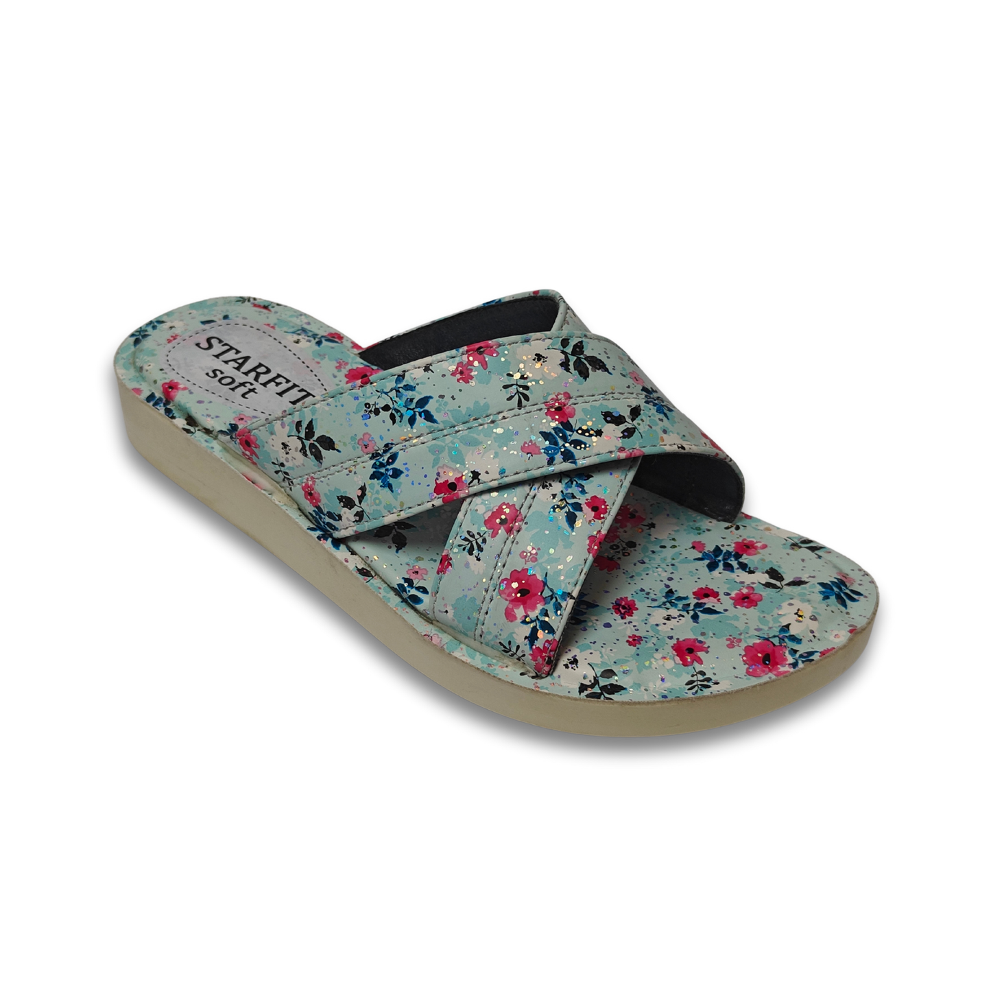 Blossom Ease Floral Slides
