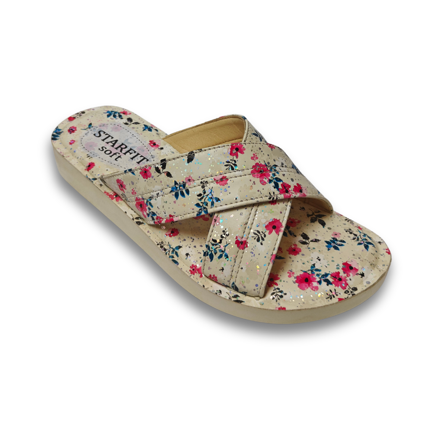 Blossom Ease Floral Slides