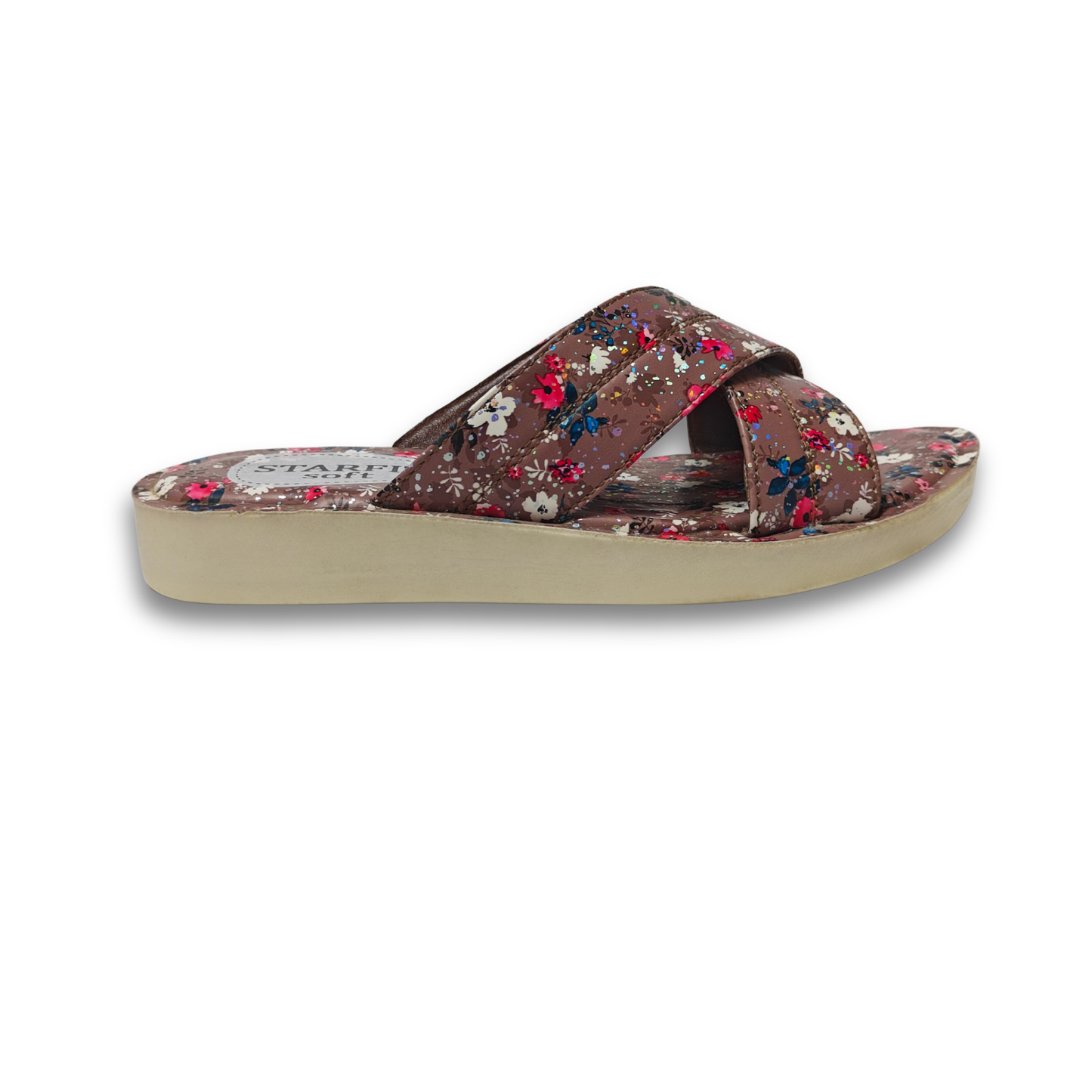 Blossom Ease Floral Slides