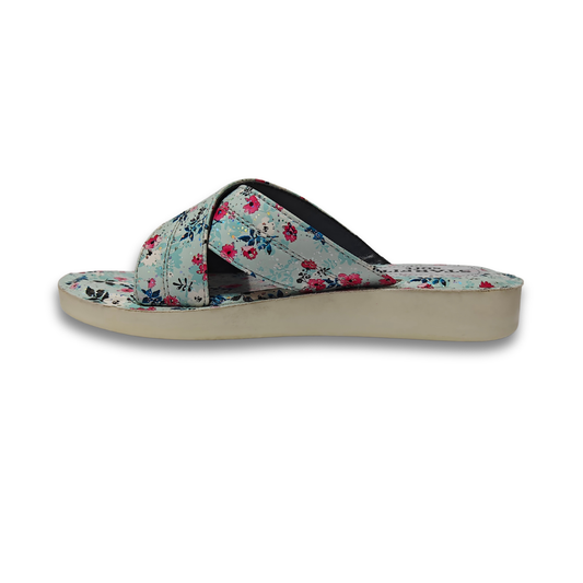 Blossom Ease Floral Slides